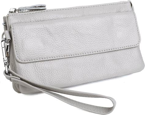 wristlet crossbody clutch with rfid blocking card slots|YALUXE Women's Leather Smartphone Wristlet Crossbody .